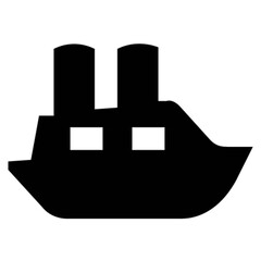 ship vector, icon, symbol, logo, clipart, isolated. vector illustration. vector illustration isolated on white background.