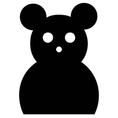 teddy bear vector, icon, symbol, logo, clipart, isolated. vector illustration. vector illustration isolated on white background.
