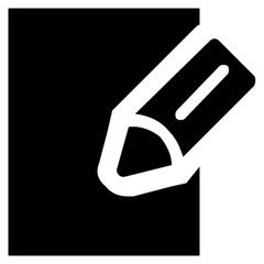 pen paper vector, icon, symbol, logo, clipart, isolated. vector illustration. vector illustration isolated on white background.