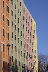 Apartment block in the city of Bilbao