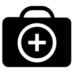 health bag vector, icon, symbol, logo, clipart, isolated. vector illustration. vector illustration isolated on white background.