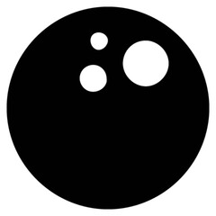 bowling ball vector, icon, symbol, logo, clipart, isolated. vector illustration. vector illustration isolated on white background.