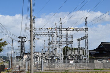 屋外変電設備