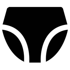 underwear vector, icon, symbol, logo, clipart, isolated. vector illustration. vector illustration isolated on white background.