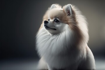 Fototapeta premium Pomeranian dog
