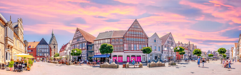 Markt, Stadthagen, Deutschland 