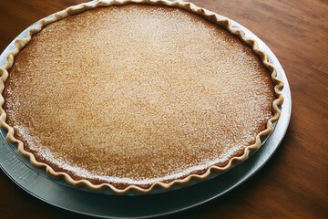 Vertical shot of delicious freshly baked dessert Generative AI