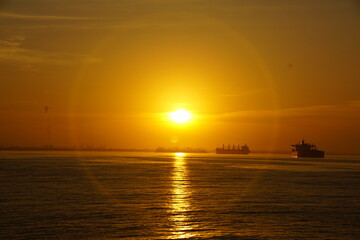 Fototapeta premium Golden Sunset