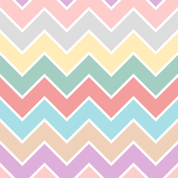 Vector seamless chevron pattern. Design for textile, wallpaper, wrapping paper, stationery.