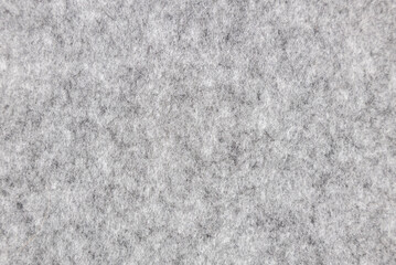 Gray felt texture. Fabric texture surface, close up.