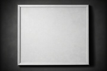 Fototapeta premium Vertical shot of Empty picture frame with copy space for quotes, products, photos Generative AI