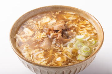 肉玉子あんかけうどん
