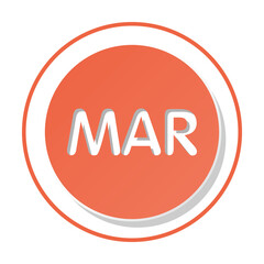 Bullet with March month.