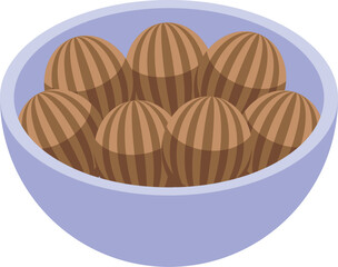 Chocolate churro icon isometric vector. Spain food. Mexican food