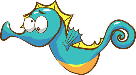 seahorse png graphic clipart design