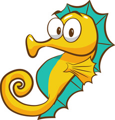 seahorse png graphic clipart design