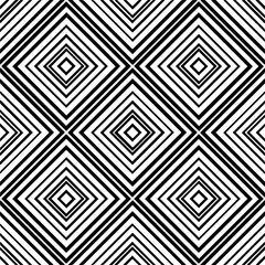 Vector geometric ornament in ethnic style. Seamless pattern with  abstract shapes, repeat tiles. Repeating pattern for decor, fabric,textile and fabric.