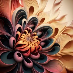 abstract floral background