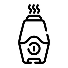 humidifier line icon