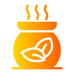 aromatherapy gradient icon