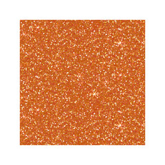 Orange square glitter on transparent background. Design for decorating,background, wallpaper, illustration