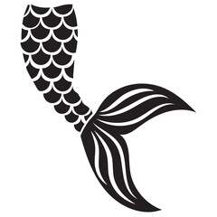 Mermaid tail SVG