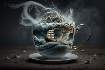 Storm in a teacup,  generative ai