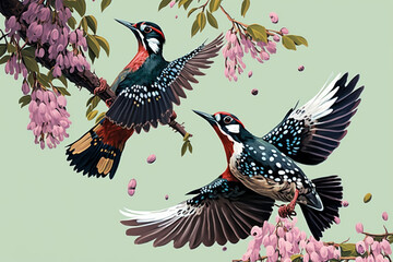 Chirping into Spring: The Return of our Feathered Friends (ai generated).