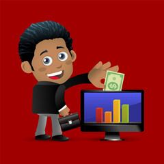 People Set - Business - Businessman. finance set.