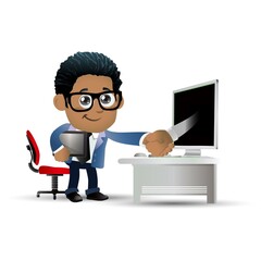 People Set - Business - African businessman set