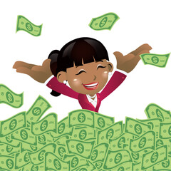 People Set - Business - African businesswoman set