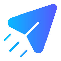 send mail gradient icon