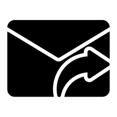 forwarding glyph icon