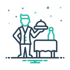 Mix icon for served