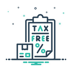 Mix icon for exemption