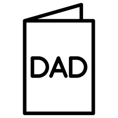 father's envelope icon