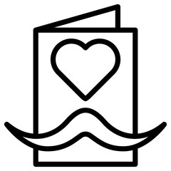 father's envelope icon