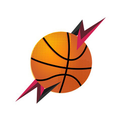 Basketball icon vector illustration