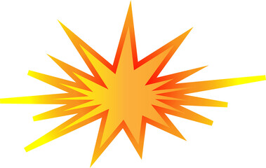 Star bubble speech pop art comic colorful decorative cartoon drawing frame background design illustration