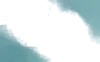 ちぎり和紙風斜めフレーム青