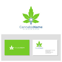 Find Cannabis logo with business card template. Creative Cannabis logo design concepts