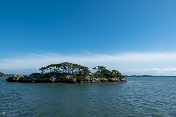 Fototapeta premium 青空 海 島