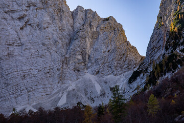 Fototapeta na wymiar Triglav mountain in Julian alps, Slovenia