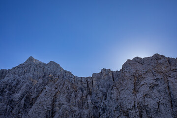 Triglav mountain in Julian alps, Slovenia