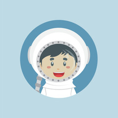 Avatar of a Astronaut Character