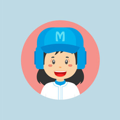 Avatar of a Baseball Player Character