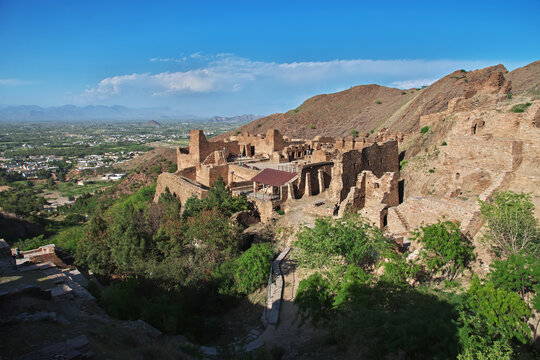 Takht-i-Bahi buddhist monastery in Mardan, Pakistan
