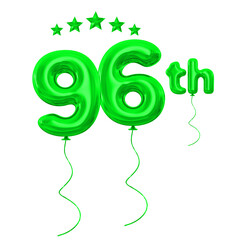 96th anniversary green
