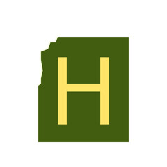 Fototapeta premium Collage Letters Element