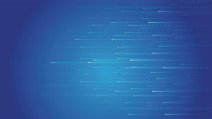 Blue 01 Digital and Ray, Internet technology big data vector background.